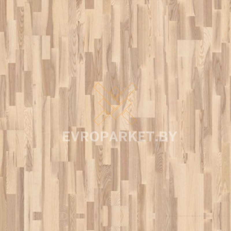 Паркетная доска Карелия (Karelia) - Ясень Ash Country Vanilla Matt 3S Polar 30311181A4001111